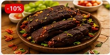 Thịt trâu gác bếp